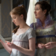 Phoebe Dynevor and Ruth Gemmel in Bridgerton